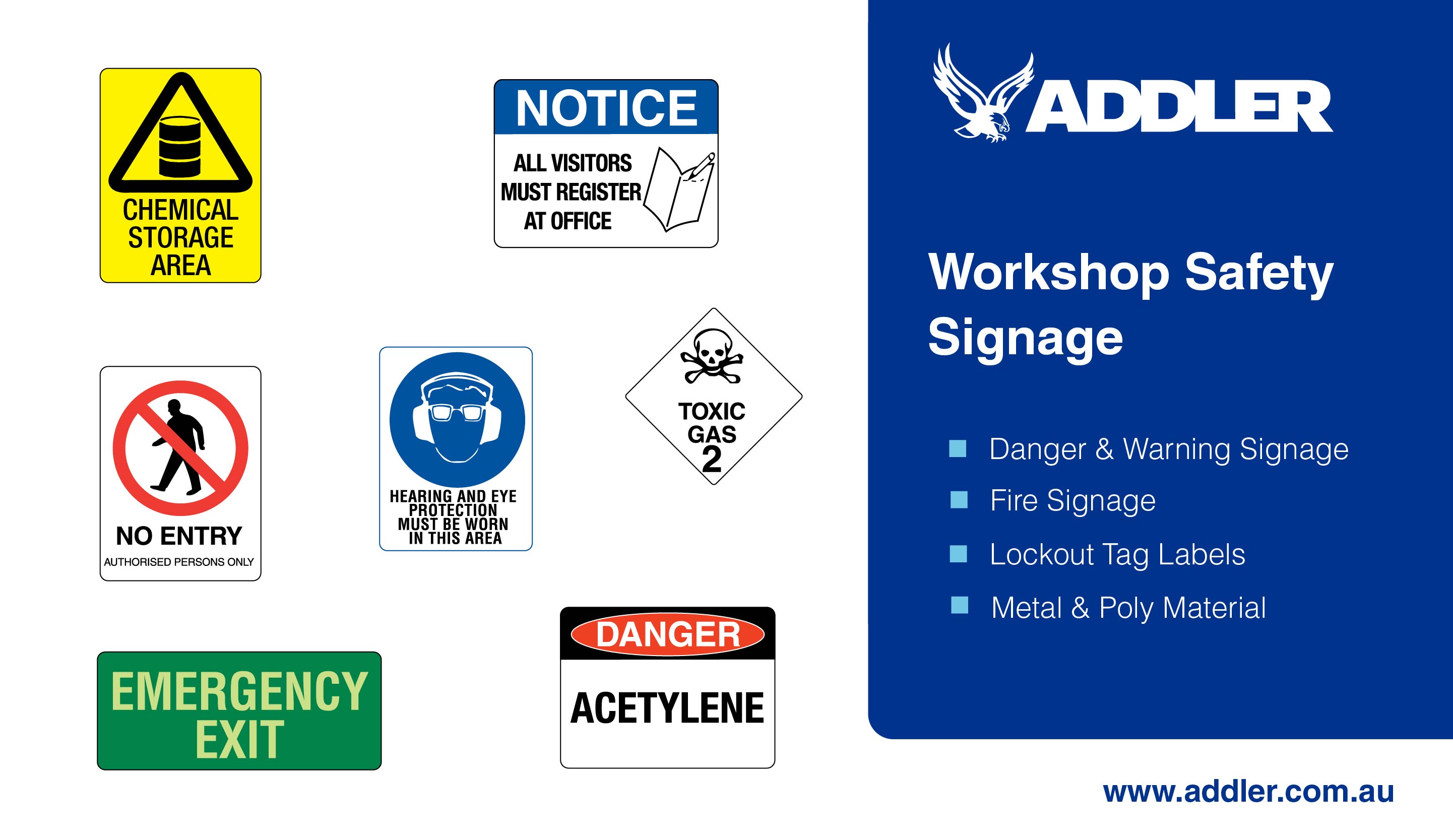 Workshop Safety Signage | Is your workshop OHS compliant?